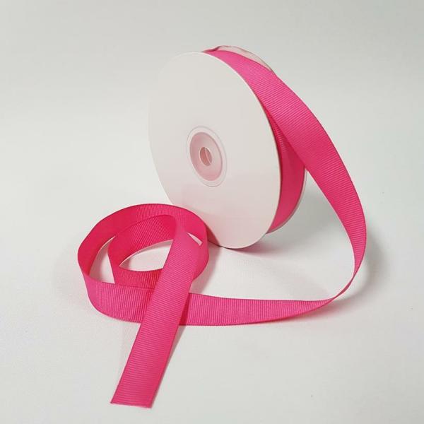 Grosgrain Ribbon | Grosgrain Ribbon 15Mm Shocking Pink Grosgrain Ribbon Grosgrain Ribbon