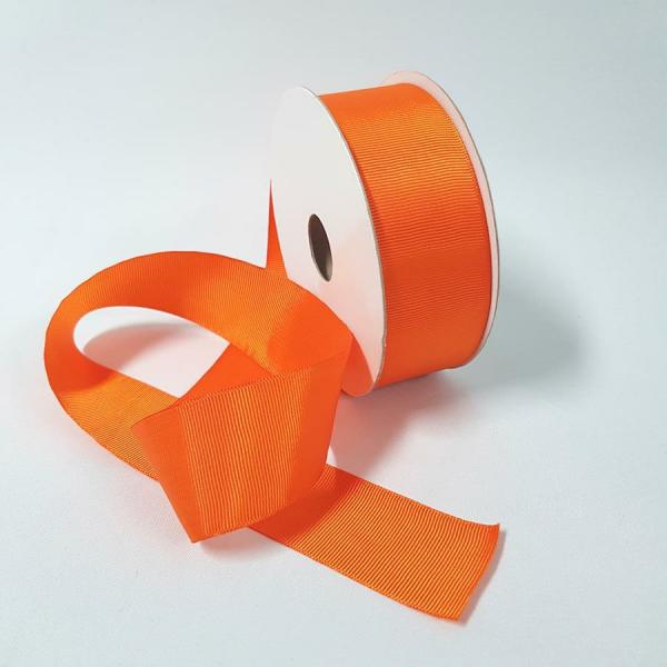 Grosgrain Ribbon | Grosgrain Ribbon 38Mm Orange Grosgrain Ribbon Grosgrain Ribbon