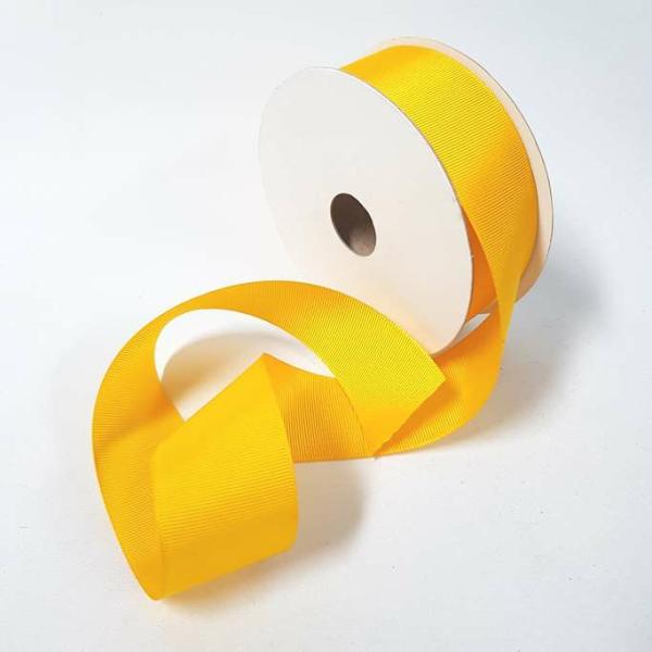 Grosgrain Ribbon | Grosgrain Ribbon 38Mm Yellow Grosgrain Ribbon Grosgrain Ribbon