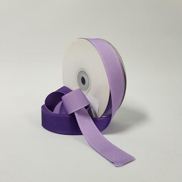 Grosgrain Ribbon | Grosgrain Ribbon Two Toned 22Mm Regal Purple/Lt Orchid Grosgrain Ribbon Grosgrain Ribbon