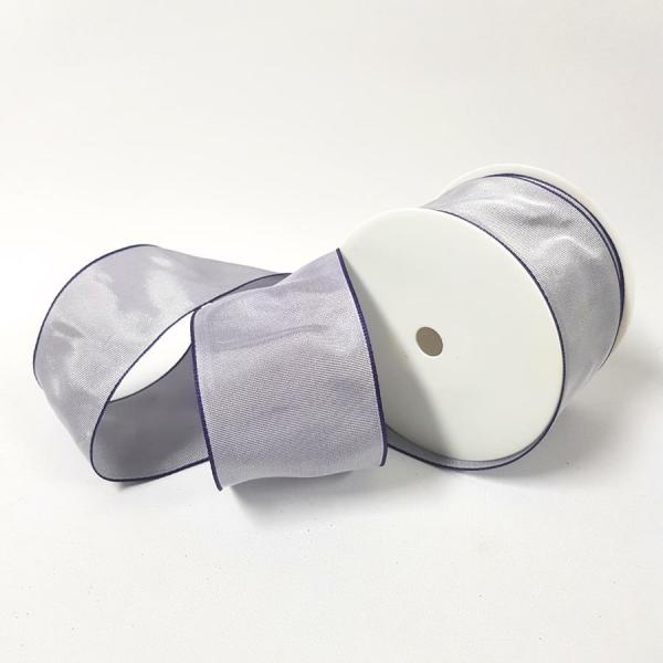 Grosgrain Ribbon | Grosgrain Wired Ribbon 60Mm Mauve Grosgrain Ribbon Grosgrain Ribbon