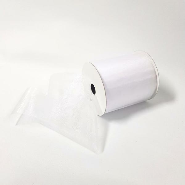 Organza Ribbon | Organza Ribbon 100Mm White Organza Ribbon Organza Ribbon