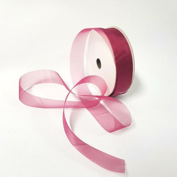 Organza Ribbon | Organza Ribbon 25Mm Burgundy Organza Ribbon Organza Ribbon