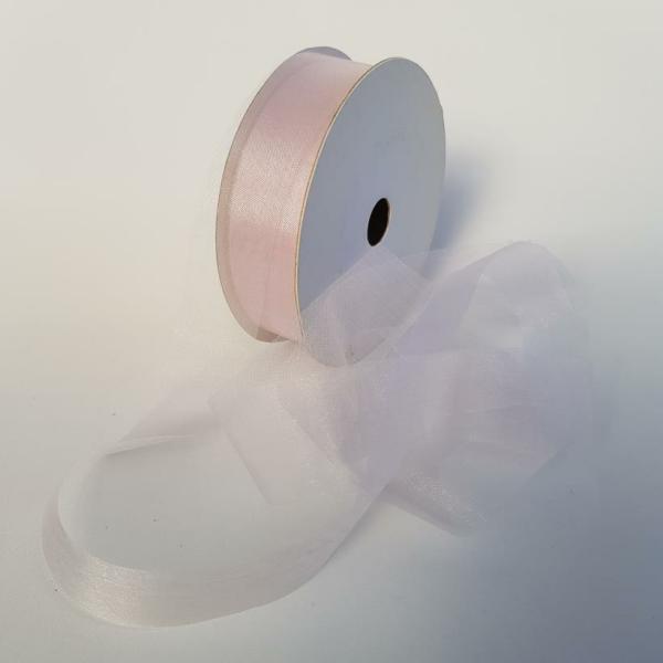 Organza Ribbon | Organza Ribbon 25Mm Lilac Organza Ribbon Organza Ribbon