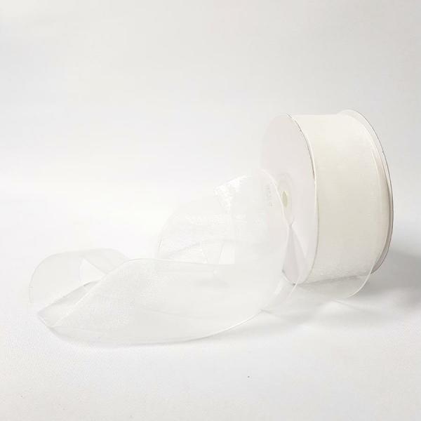 Organza Ribbon | Organza Ribbon 38Mm White Organza Ribbon Organza Ribbon