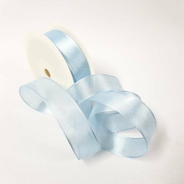 Para Silk Ribbon | Para Silk Ribbon 25Mm Baby Blue Ribbons Para Silk Ribbon