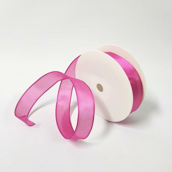 Para Silk Ribbon | Para Silk Ribbon 25Mm Hot Pink Para Silk Ribbon Para Silk Ribbon