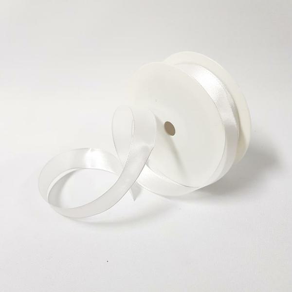 Para Silk Ribbon | Para Silk Ribbon 25Mm White Para Silk Ribbon Para Silk Ribbon