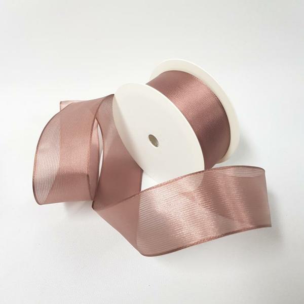 Para Silk Ribbon | Para Silk Ribbon 40Mm Brown Para Silk Ribbon Para Silk Ribbon