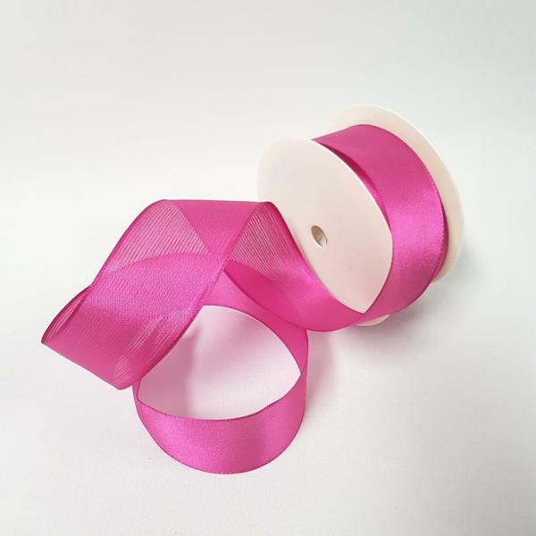 Para Silk Ribbon | Para Silk Ribbon 40Mm Hot Pink Para Silk Ribbon Para Silk Ribbon