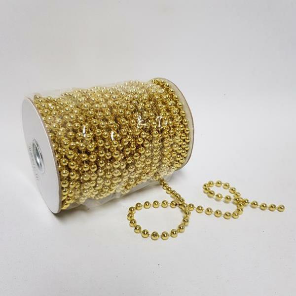 Pearls And Beads | Bead Garland Roll 6Mm Gold Pearls And Beads Pearls And Beads