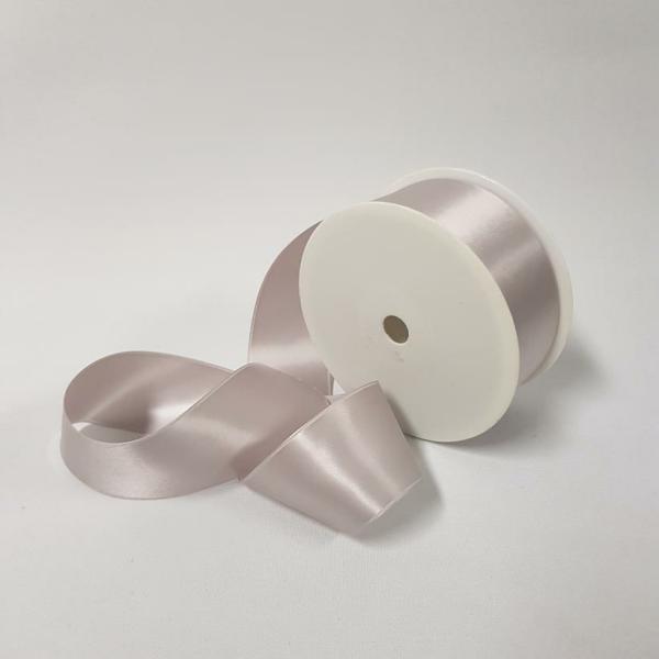 Satin Ribbon | Satin Double Sided 38Mm Silver Ribbons Satin Ribbon