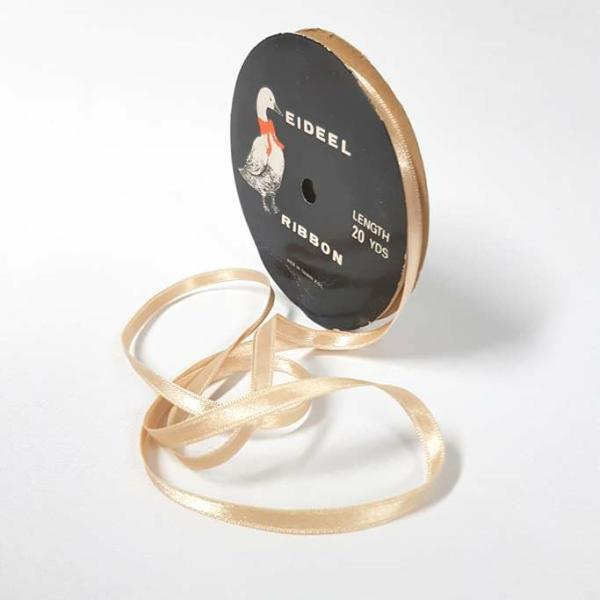 Satin Ribbon | Satin Double Sided 8Mm Latte Ribbons Satin Ribbon