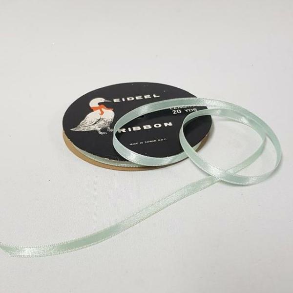 Satin Ribbon | Satin Double Sided 8Mm Mint Ribbons Satin Ribbon