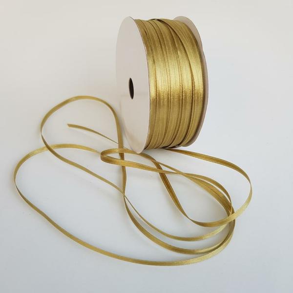 Satin Ribbon | Satin Ribbon Double Sided 3Mm Sage Ribbons Satin Ribbon