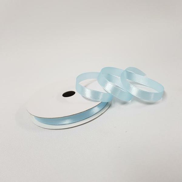 Satin Ribbon | Satin Ribbon Single Sided 10Mm Baby Blue Ribbons Satin Ribbon