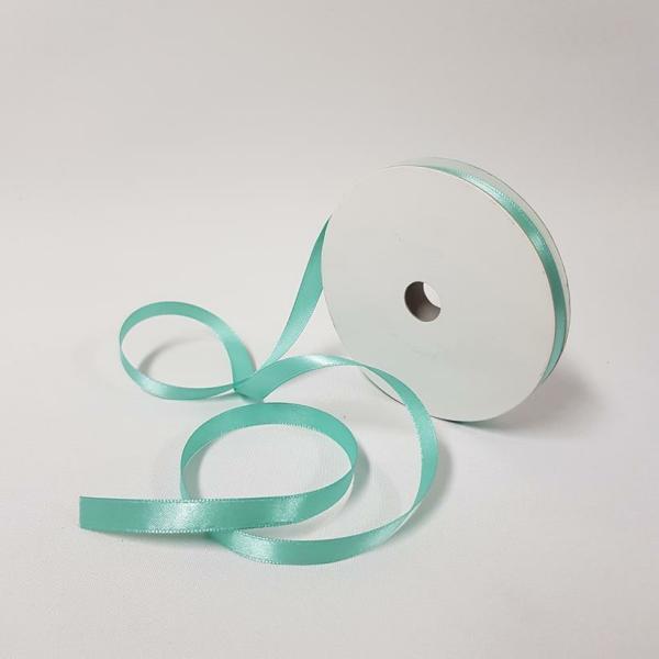 Satin Ribbon | Satin Ribbon Single Sided 10Mm Mint Ribbons Satin Ribbon