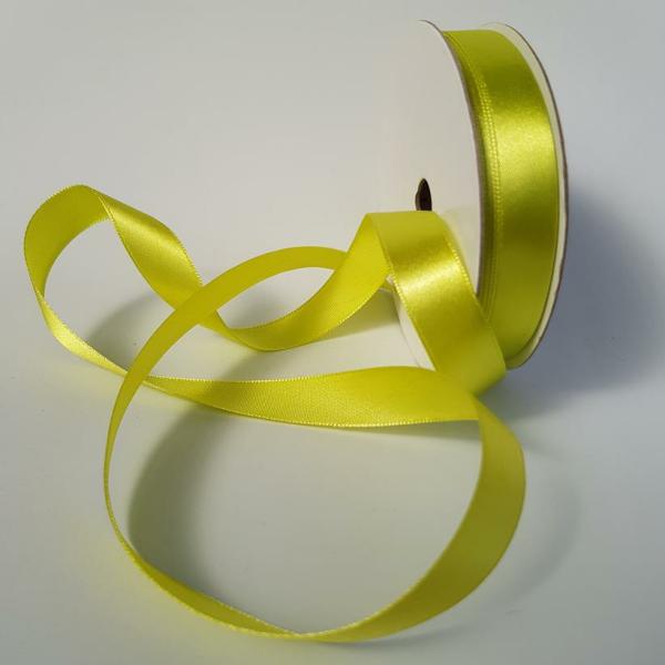 Satin Ribbon | Satin Ribbon Single Sided 15Mm Lime Ribbons Satin Ribbon