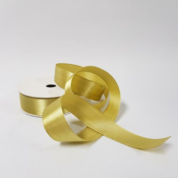 Satin Ribbon | Satin Ribbon Single Sided 25Mm Sage Ribbons Satin Ribbon