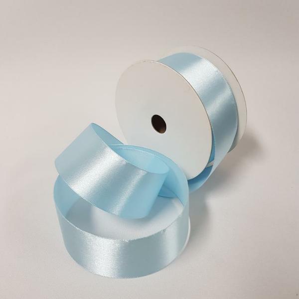 Satin Ribbon | Satin Ribbon Single Sided 38Mm Baby Blue Ribbons Satin Ribbon