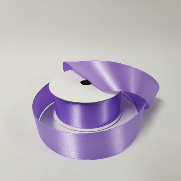 Satin Ribbon | Satin Ribbon Single Sided 38Mm Lavender Ribbons Satin Ribbon