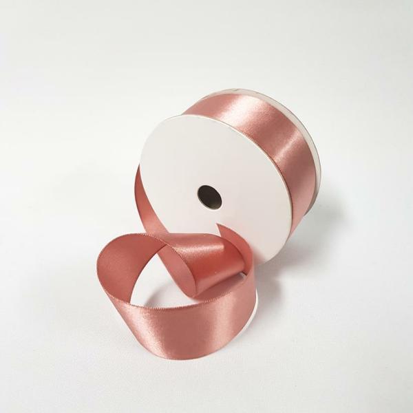 Satin Ribbon | Satin Ribbon Single Sided 38Mm Old Rose Ribbons Satin Ribbon