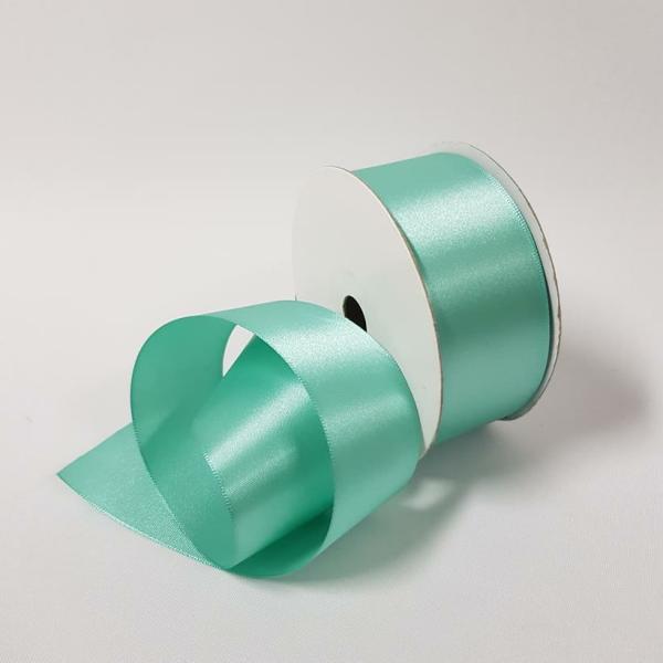 Satin Ribbon | Satin Ribbon Single Sided 38Mm Spearmint Ribbons Satin Ribbon