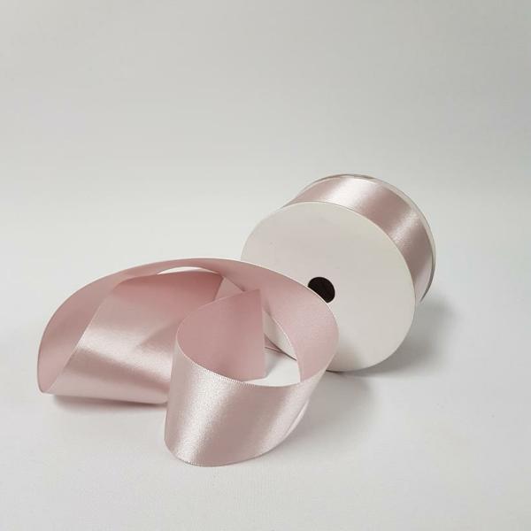 Satin Ribbon | Satin Ribbon Single Sided 50Mm Champagne Ribbons Satin Ribbon