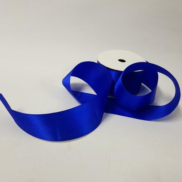 Satin Ribbon | Satin Ribbon Single Sided 50Mm Royal Blue Ribbons Satin Ribbon