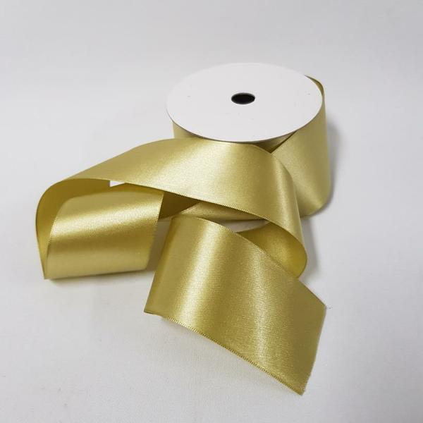 Satin Ribbon | Satin Ribbon Single Sided 50Mm Sage Ribbons Satin Ribbon