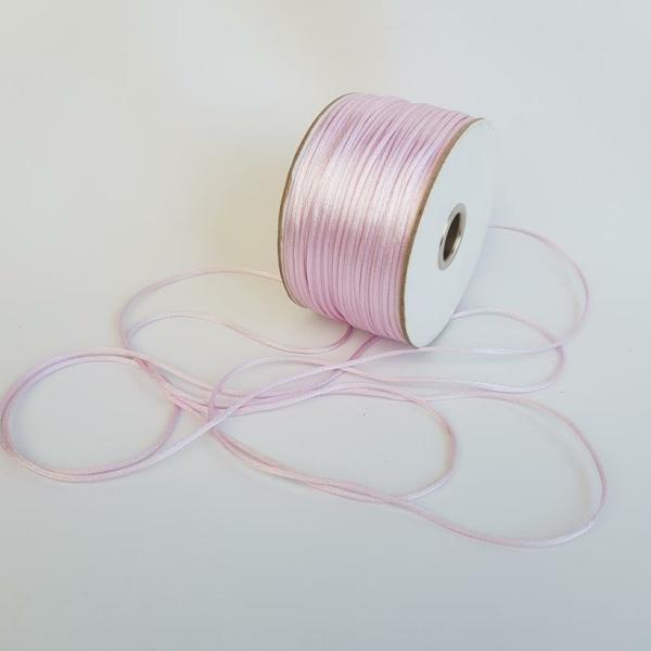 String & Cord | China Knot Cord 1Mm Baby Pink Ribbons String & Cord